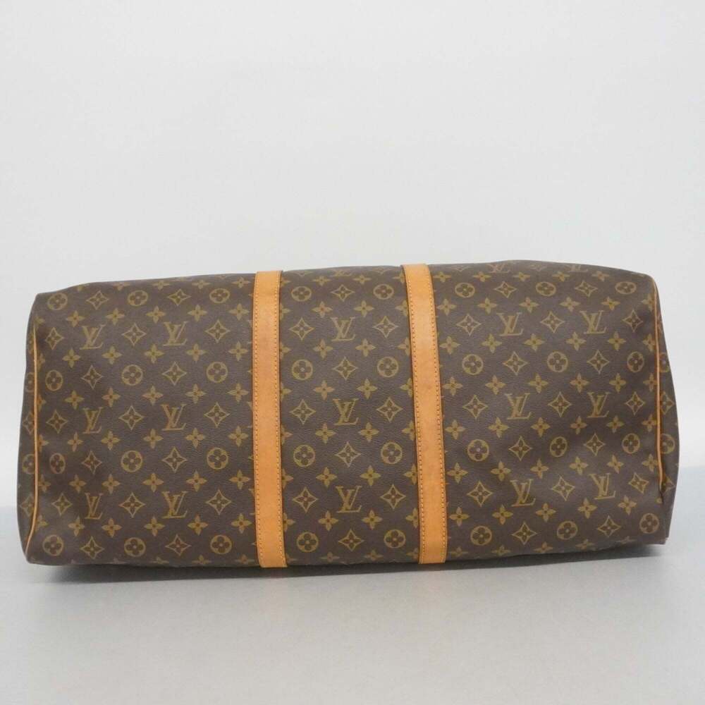 LOUIS VUITTON Brown Monogram Keepall 60 Boston Bag - Picture 3 of 14